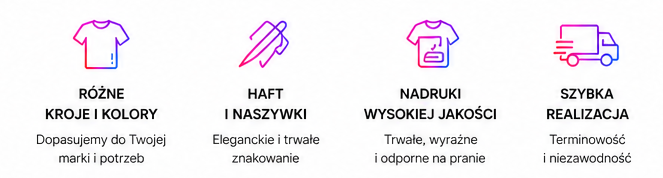 Odzież reklamowa z nadrukiem
